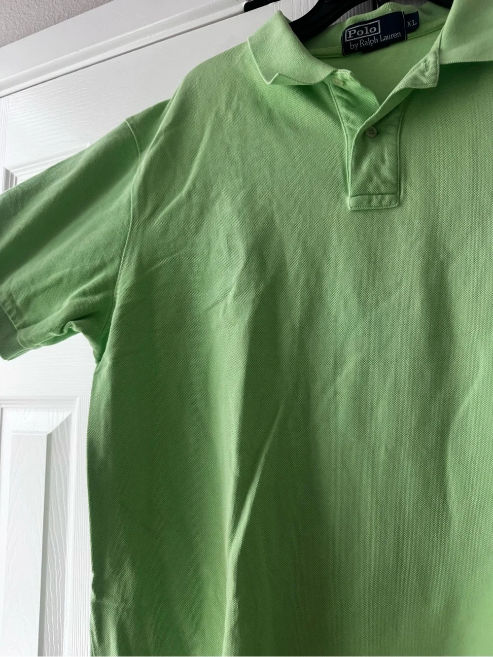 Ralph Lauren Polo Short-Sleeve Cotton Polo in Light Green